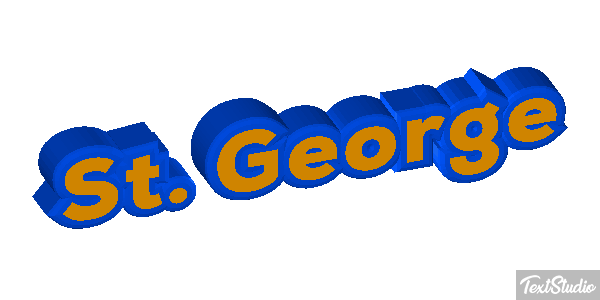 St. George テキスト効果