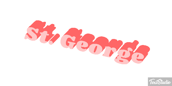 St. George テキスト効果