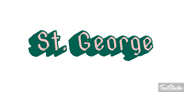St. George テキスト効果