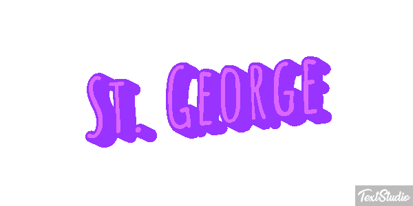 St. George テキスト効果