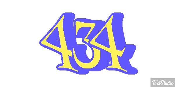 434 テキスト効果