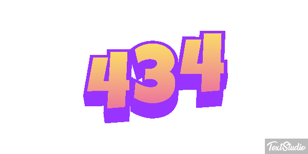 434 テキスト効果