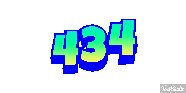 434 テキスト効果