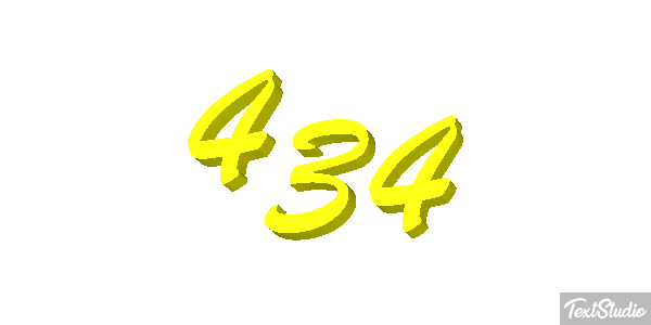 434 テキスト効果