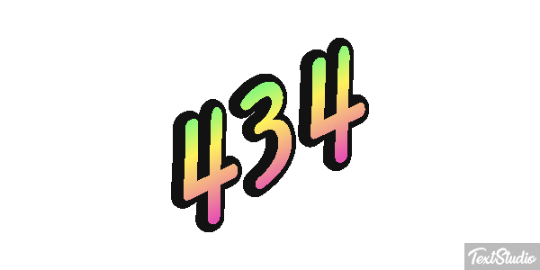 434 テキスト効果