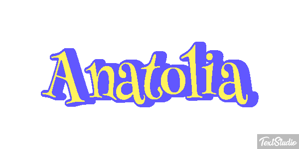 Anatolia Effetto testo