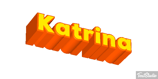 Katrina Texteffekt