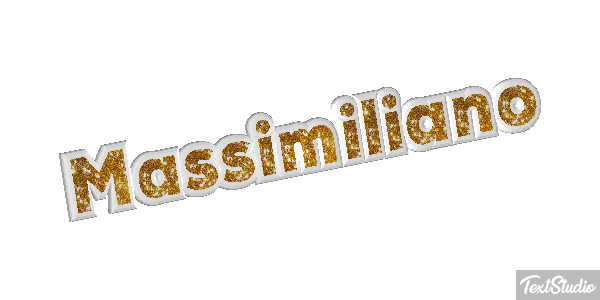 Massimiliano Effetto testo