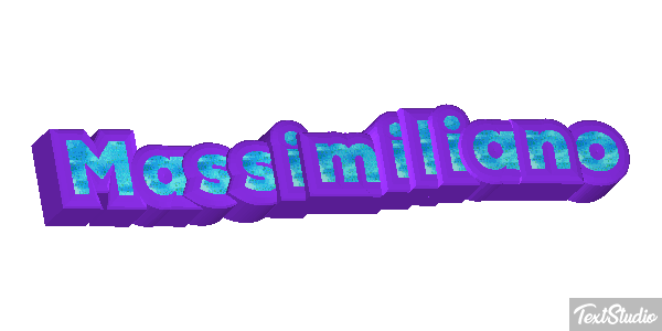 Massimiliano Effetto testo