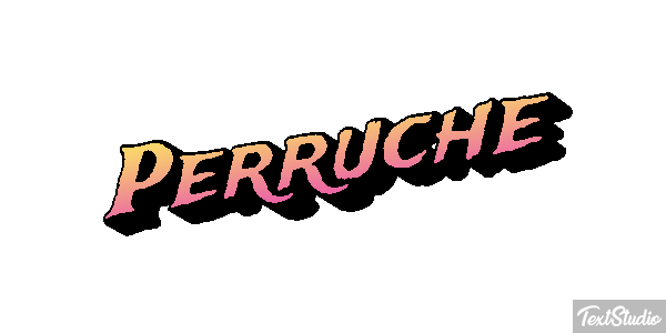 Perruche Effetto testo
