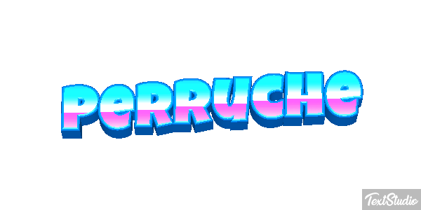 Perruche Effetto testo