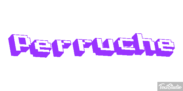 Perruche Effetto testo