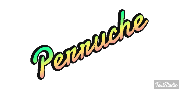 Perruche Effetto testo
