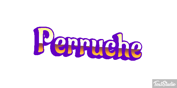 Perruche Effetto testo