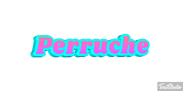 Perruche Effetto testo