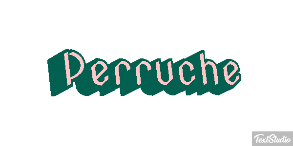 Perruche Effetto testo