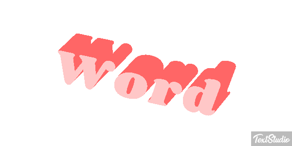 Word Текстовый эффект