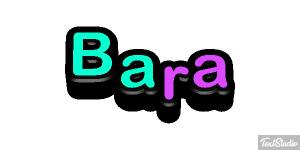 Bara テキスト効果