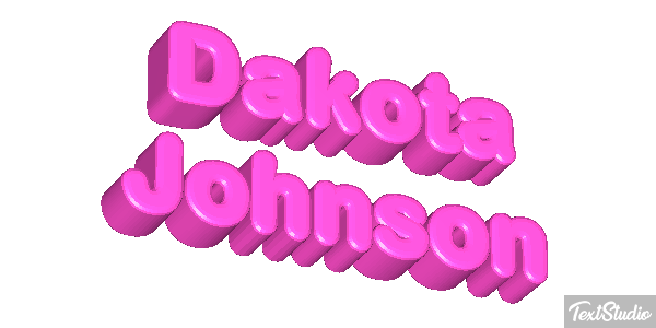 Dakota Johnson Efeito do texto