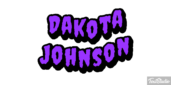 Dakota Johnson Efeito do texto