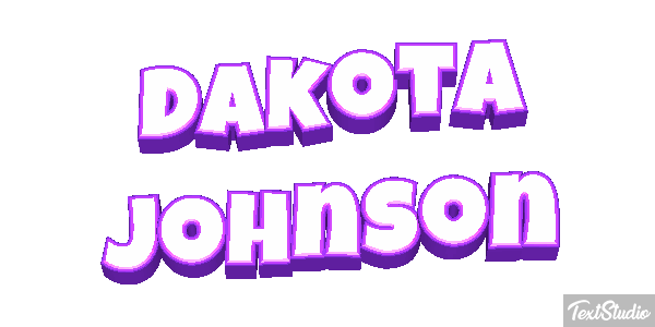 Dakota Johnson Efeito do texto