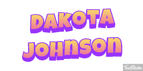 Dakota Johnson Efeito do texto