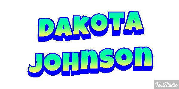 Dakota Johnson Efeito do texto