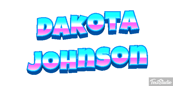 Dakota Johnson Efeito do texto