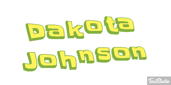 Dakota Johnson Efeito do texto