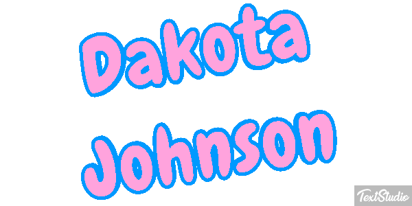 Dakota Johnson Efeito do texto