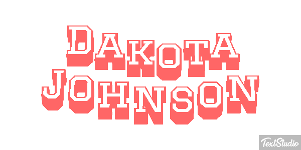 Dakota Johnson Efeito do texto