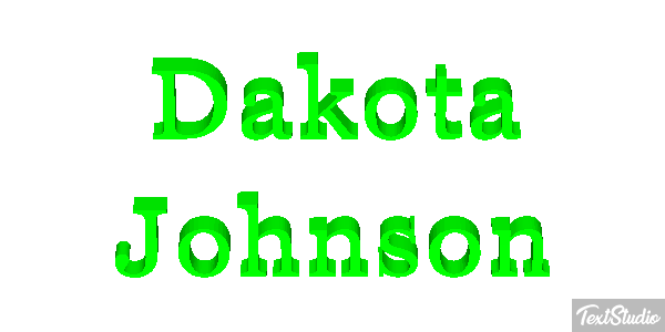 Dakota Johnson Efeito do texto