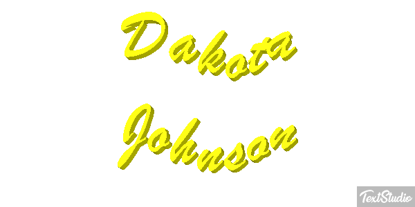 Dakota Johnson Efeito do texto