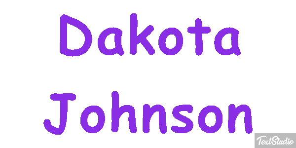 Dakota Johnson Efeito do texto