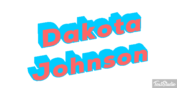 Dakota Johnson Efeito do texto