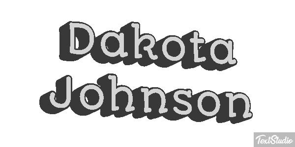 Dakota Johnson Efeito do texto