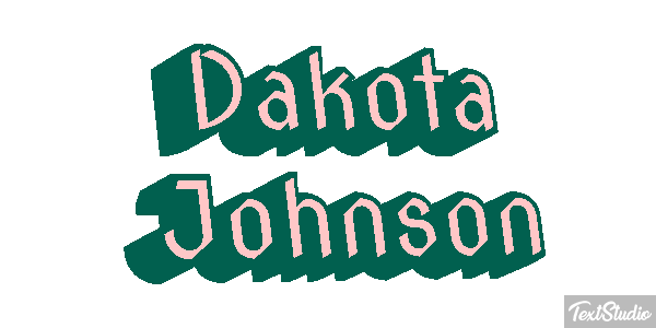 Dakota Johnson Efeito do texto
