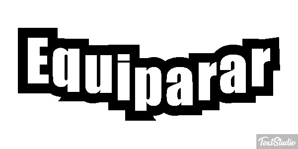 Equiparar Текстовый эффект