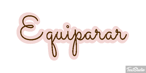 Equiparar Текстовый эффект