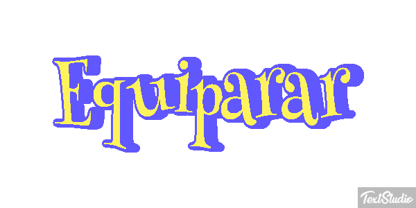 Equiparar Текстовый эффект