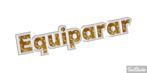 Equiparar Текстовый эффект