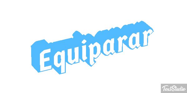 Equiparar Текстовый эффект