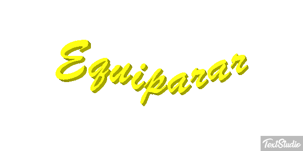 Equiparar Текстовый эффект