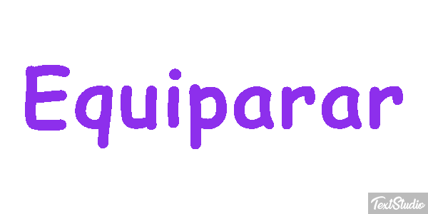 Equiparar Текстовый эффект