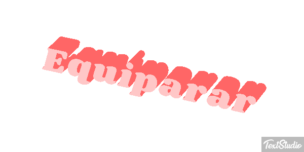Equiparar Текстовый эффект