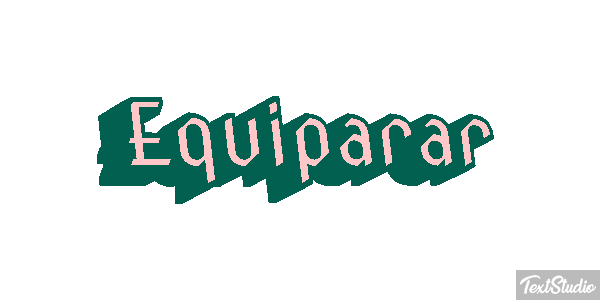 Equiparar Текстовый эффект