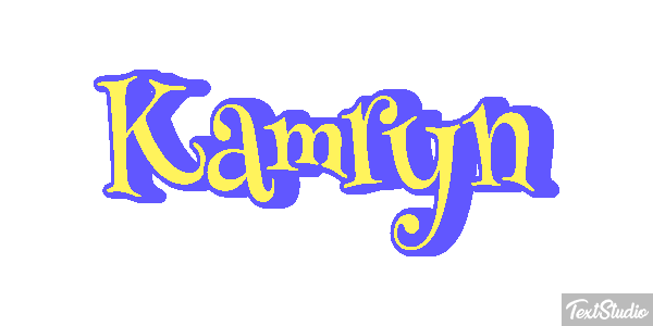 Kamryn Efekt tekstowy
