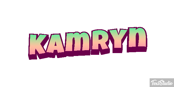 Kamryn Efekt tekstowy