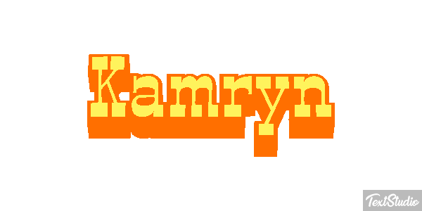 Kamryn Efekt tekstowy
