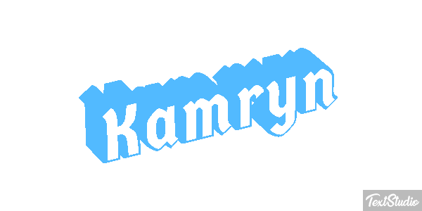 Kamryn Efekt tekstowy